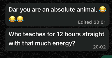 Client message about working with Størmson